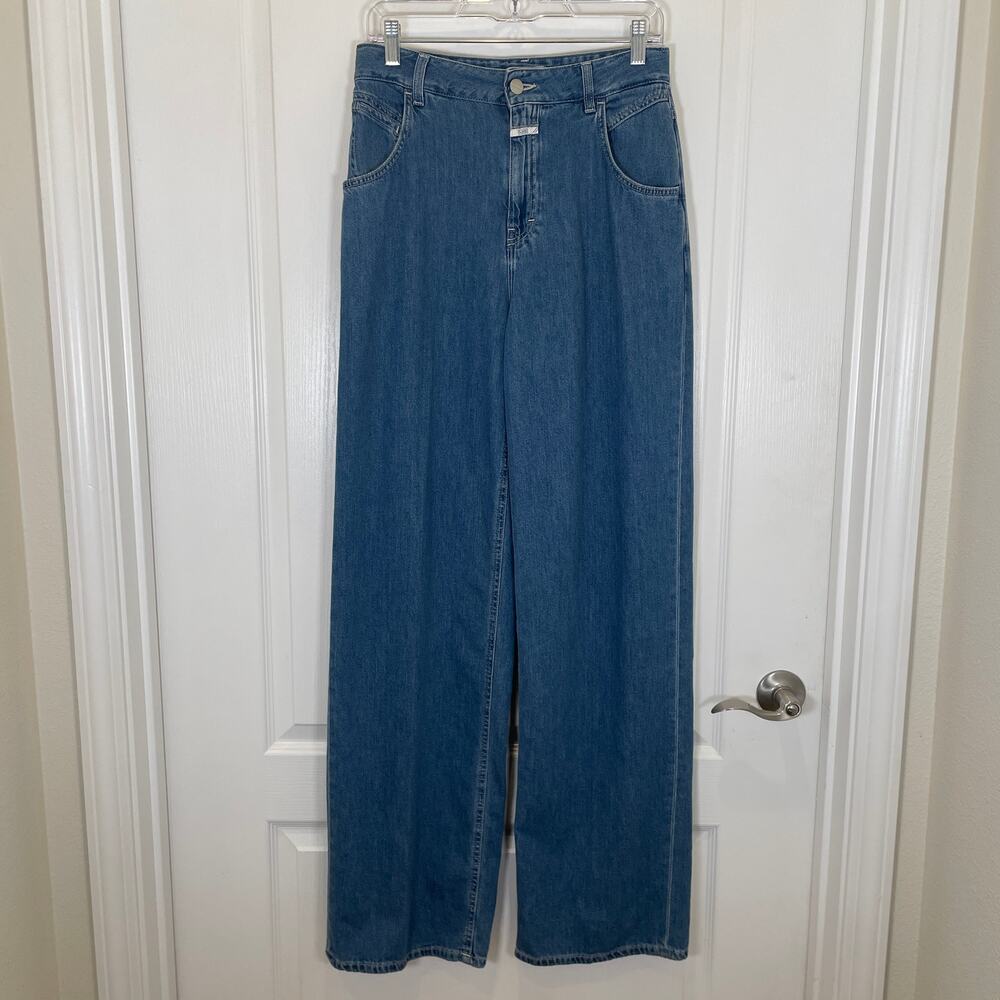 Closed Edison Jeans Wide Leg Straight‎ Different Wash READ Relaxed High Rise 28 - Picture 3 of 8